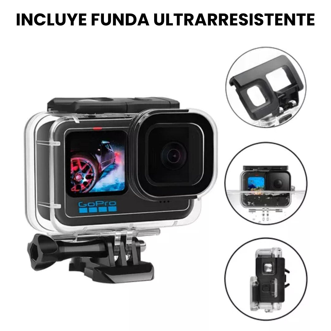 Cámara GoPro 5K + Funda Ultrarresistente de Regalo - [Promoción de Cumpleaños] -