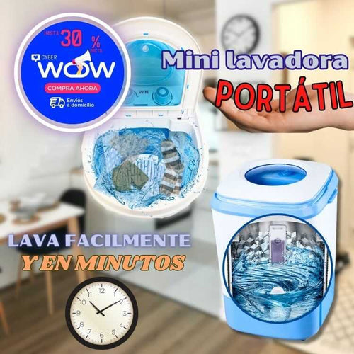 Mini lavadora Portátil